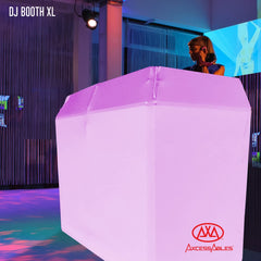 DJ-BOOTH XL Aluminum DJ Facade Booth Replacement Scrims