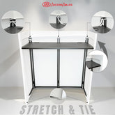 ES-01X DJ Facade Booth Replacement Scrims