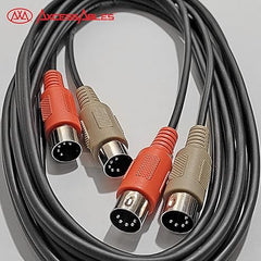 Dual 5-Pin MIDI Cable (10 ft). MIDI (Musical Instrument Digital Interface)