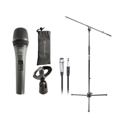 Dynamic Wired Handheld Microphone with 10ft Cable and On/Off Switch