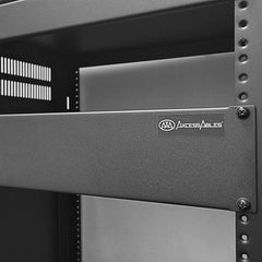 AxcessAbles RKBLANK2U A/V Rack Two Space Blank Plate - Open Box