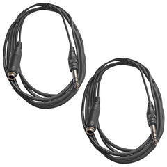 1/4-inch TRS Male to TRS Female Headphone Extension Cable (10ft)