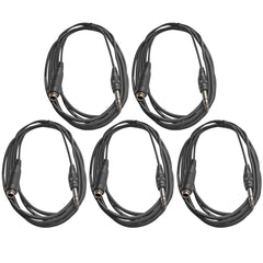 1/4-inch TRS Male to TRS Female Headphone Extension Cable (10ft)