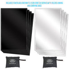 Portable DJ Facade Booth Table ES-01 Replacement Scrims