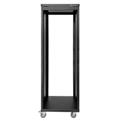 30U 19-Inch AV Rolling Equipment Rack Cabinet with Locking Wheels