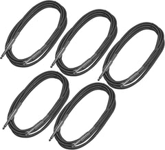 1/4-Inch TS (Mono) Guitar Audio Instrument Cable (10ft)