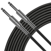 1/4-Inch TS (Mono) Guitar Audio Instrument Cable (20ft)