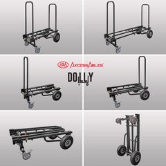 Heavy Duty Folding Equipment Dolly Cart with Wheels 700lb Capacity