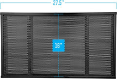 Portable DJ Table Stand with Double-X Braced Keyboard Stand and Carry Bag