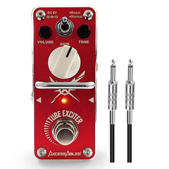 TUBE EXCITER Mini-Stomp Distortion Pedal w/ Cable