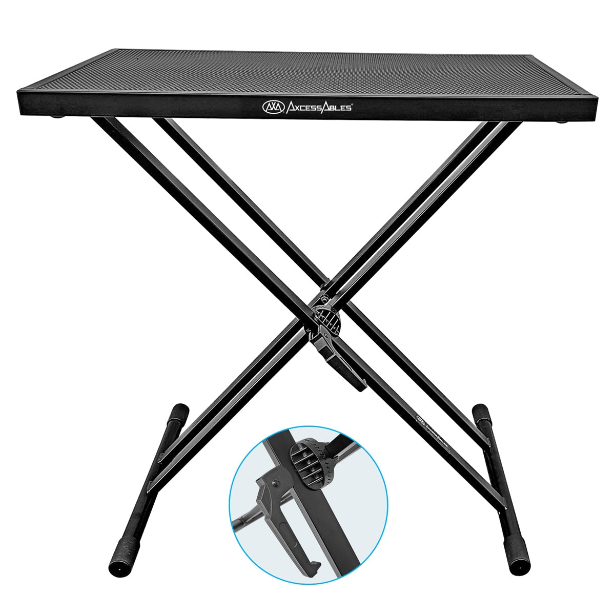 DJ Musician Tech Keyboard Portable Tabletop Utility Stand