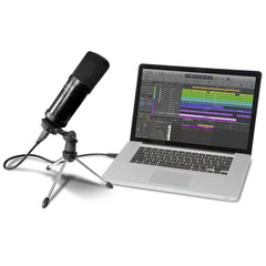 USB Studio Condenser Cardioid Microphone for PC, MAC or Windows