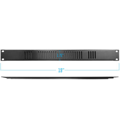 1U Vented Rack-Mount Panel for 19 inch Equipment and Server Racks