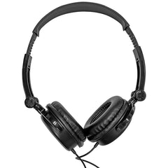 On-Ear Closed-Back Studio DJ Headphones 6ft Cable and 1/4-inch Adapter