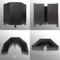 Half Dome Vented Recording Podcast Isolation Shield