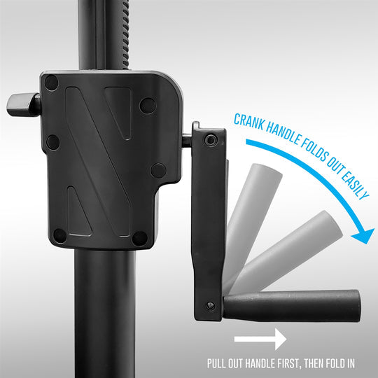 AxcessAbles SMX-266 Tripod Crank-up Speaker Stand