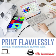 USB 2.0 Type-A Male to Type-B Male Connection High-Speed Cable (5ft)