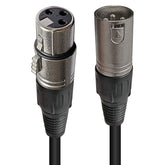 XLR Male to XLR Female Balanced Audio Microphone 3-Pin Cable (50ft)