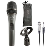 Dynamic Wired Handheld Microphone with 10ft Cable and On/Off Switch