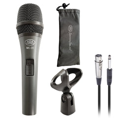 Dynamic Wired Handheld Microphone with 10ft Cable and On/Off Switch