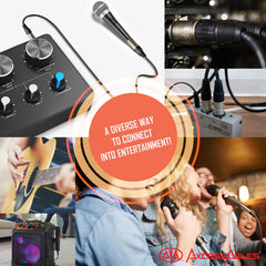 1/4-Inch TRS (Stereo) Male to XLR Female Microphone 3-pin Cable (10ft)