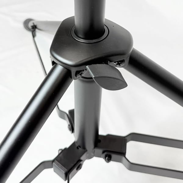 AxcessAbles AXCMB-T Heavy Duty Microphone Boom Stand with Weighted Tripod Base | 80.5-inch Height Overhead Mic Stand | 65.5-Inch Boom Arm Stand | Shotgun Video Mic Stand | All Metal Construction
