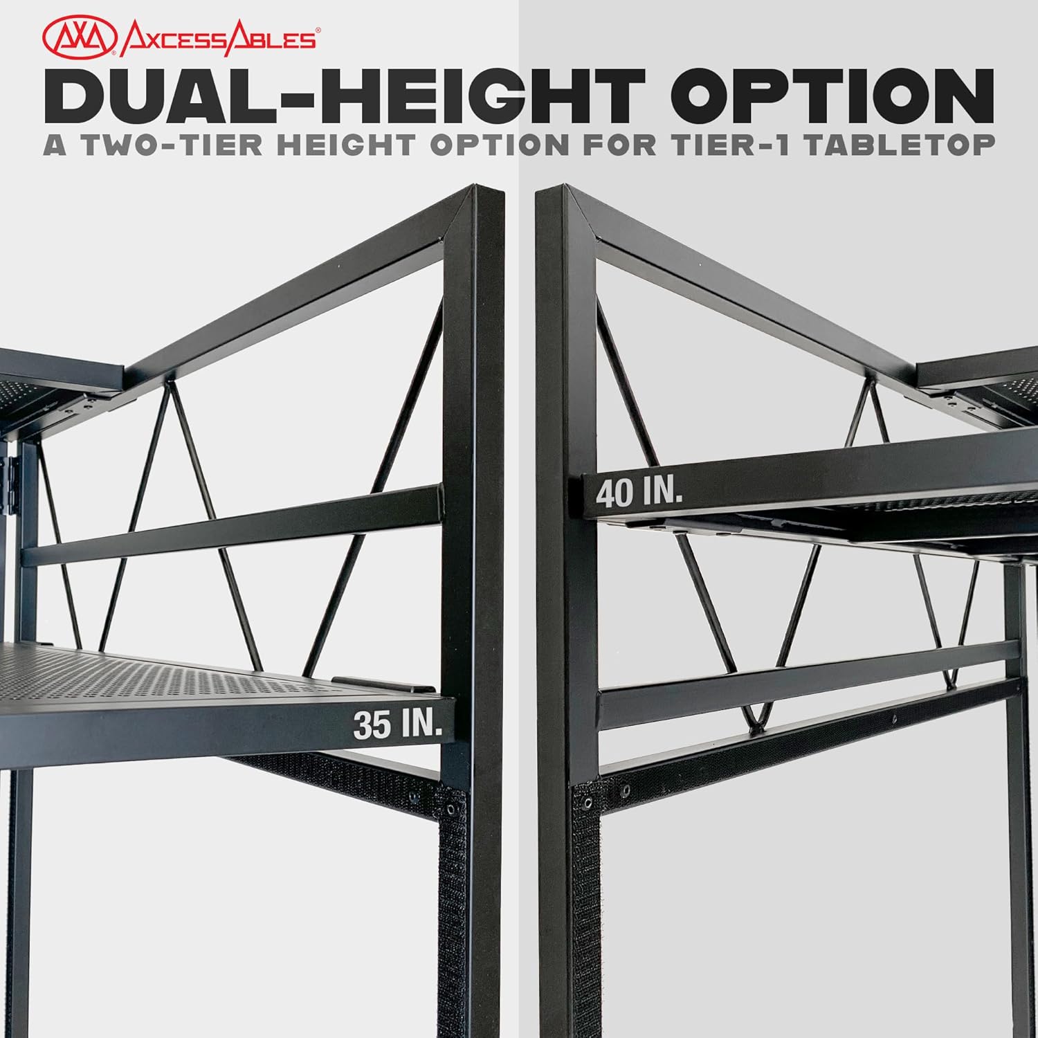 Two Tier DJ Facade Booth Replacement Scrims