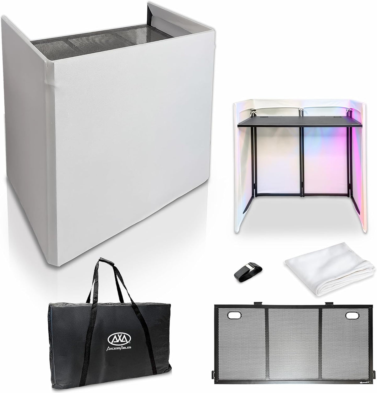 ES-01X DJ Facade Booth Replacement Scrims