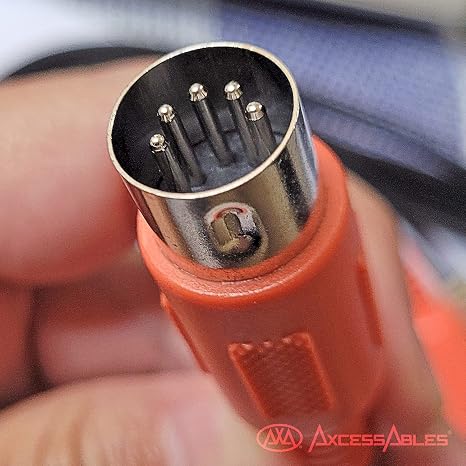 Dual 5-Pin MIDI Cable (10 ft). MIDI (Musical Instrument Digital Interface)