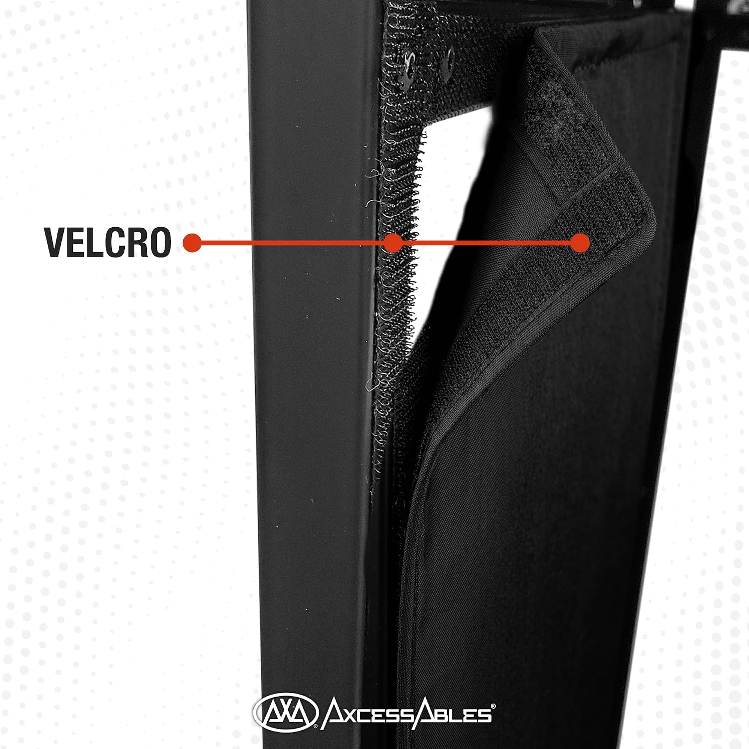 AxcessAbles ES-02XT Replacement Black Scrim Set of 4 for ES-02XT Two Tier DJ Facade Booth, Black Stretch Fabric Covers, Velcro-Attached Washable DJ Table Scrims for Professional DJ Booth Setup