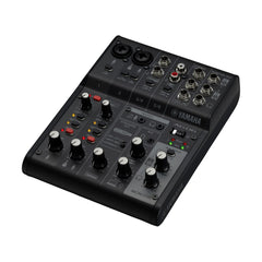 Yamaha AG06MK2 6-Channel Live Streaming Loopback Audio USB Mixer Black - Like New