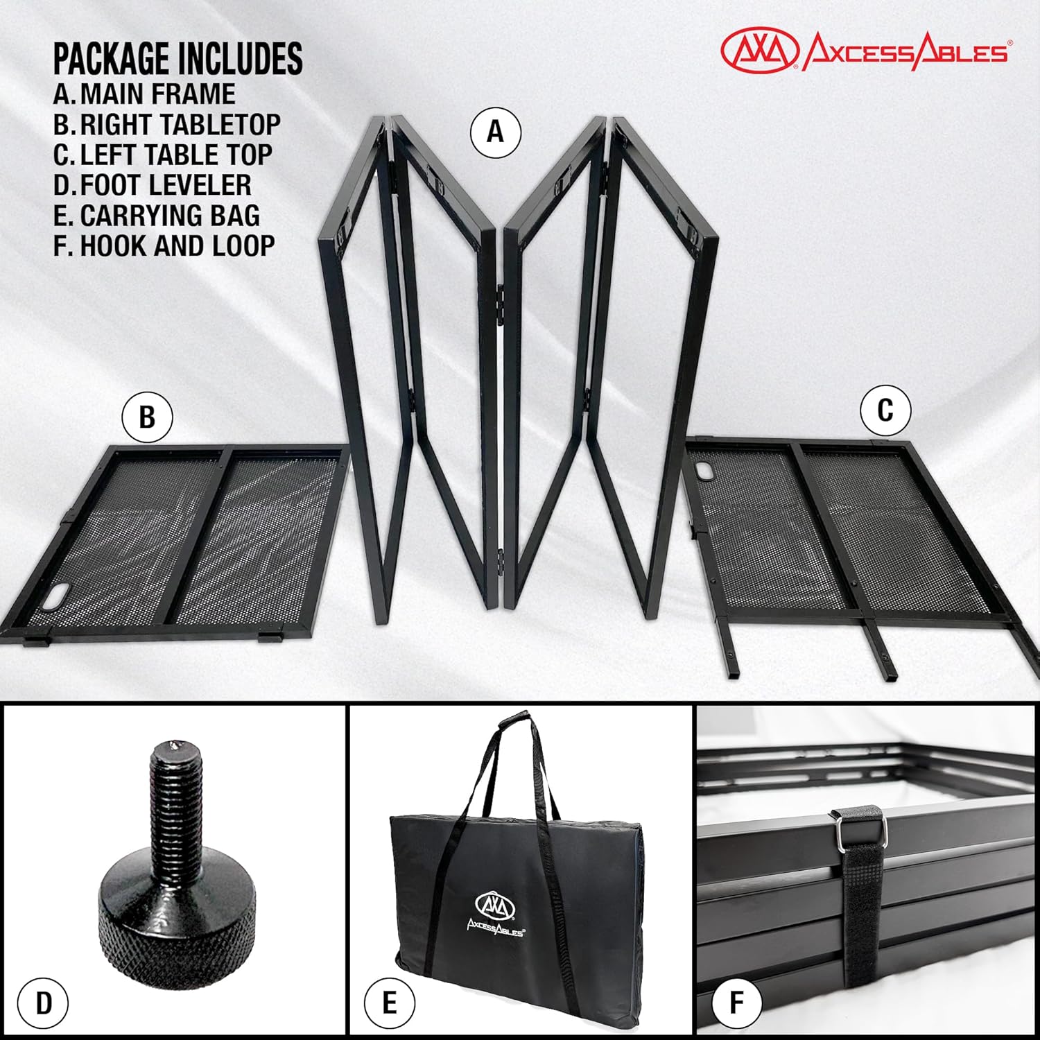 Portable DJ Table Mobile Mixing Console Workstation  Event Desk