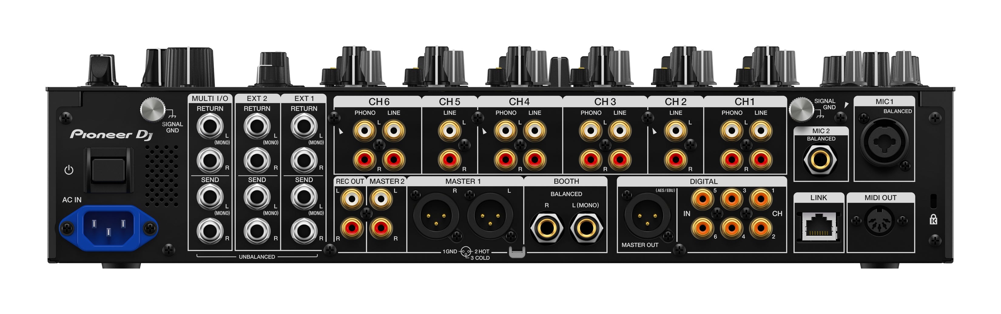 Pioneer DJ DJM-V10 6 Channel Professional DJ Mixer
