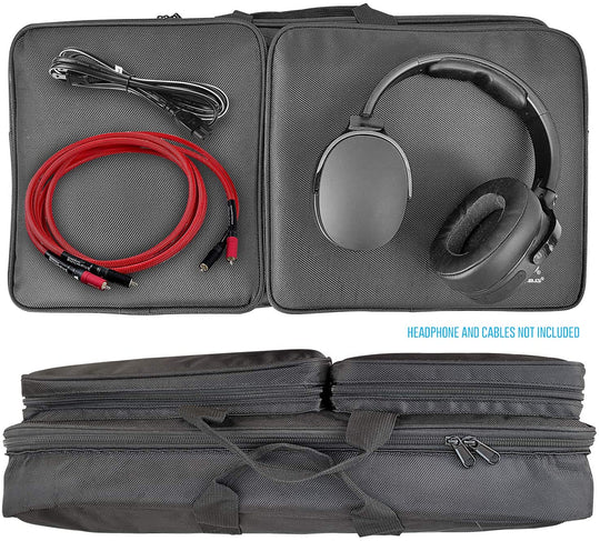 AxcessAbles DJ Controller Carry Case Bag for Pioneer DJ, Hercules Controllers Compatible with DDJ-400 DDJ-SB3 DDJ-RB DDJ-200 Control Inpulse 200 & 300