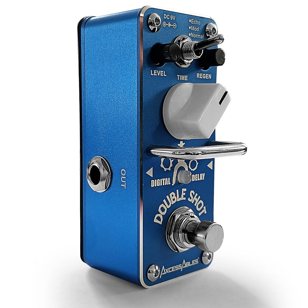 (Do not list) Digital Delay Guitar Pedal DOUBLE SHOT Delay / Echo / Repeat / Slap-Back