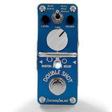 AxcessAbles DOUBLE SHOT Delay Guitar Pedal w/ AxcessAbles Snap Connector and Instrument Cable
