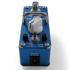 AxcessAbles DOUBLE SHOT Delay Guitar Pedal w/ AxcessAbles Snap Connector and Instrument Cable