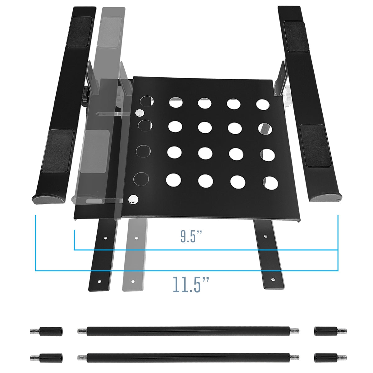 Omega Music  STAGG DJS-LT10 Support DJ - Laptop