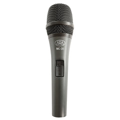 AxcessAbles Dynamic Wired Handheld Microphone with 10ft Mic Cable, On/Off Switch, and a Carry Pouch | Dynamic Singing Microphone | DJ Mic| Mic for Singers |AxcessAbles MC-20