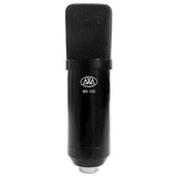 AxcessAbles MX-100 Professional Cardioid Studio Condenser Mic Bundle with Shock Mount, Desktop Mount Mic Swivel Boom Arm, Pop Filter & Cable - Ideal for Studio Recording & Broadcasting