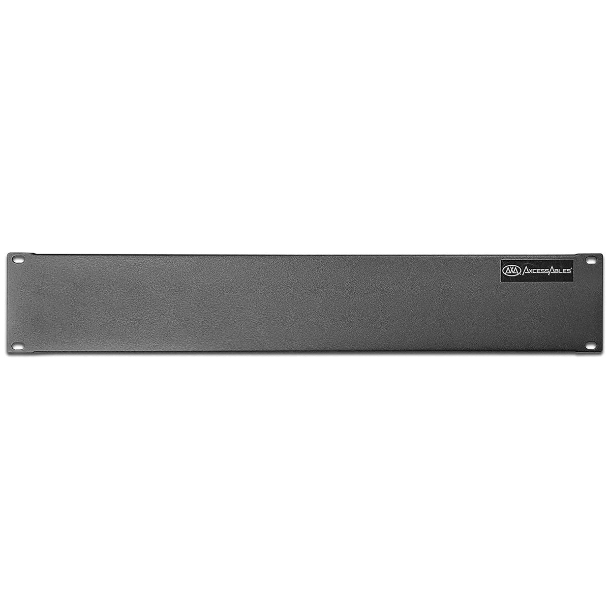 AxcessAbles RKBLANK2U A/V Rack Two Space Blank Plate