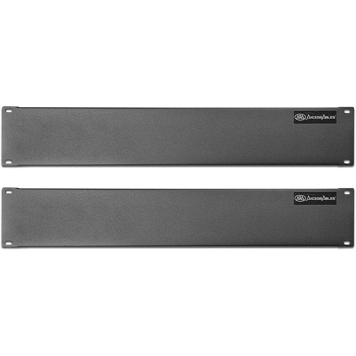 AxcessAbles RKBLANK2U A/V Rack Two Space Blank Plate (Pair)