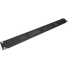 AxcessAbles RKVENTED1U 1U Vented Spacer Rack-Mount Panel for 19 inch Equipment and Server Racks. 1.75" Height x 19" Long