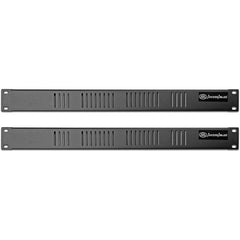 AxcessAbles 1U Vented Rack Panels | Pack of Two 1U Vented Rack Spacers for 19-inch Equipment Cabinets and Server Racks | Single Space Filler Airflow Panels | RKVENTED1U (2 Pack)