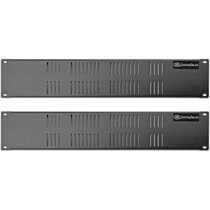 AxcessAbles RKVENTED2U 2U Vented Rack-Mount Panel for 19 inch Equipment and Server Racks. 3.75" Height x 19" Long (2 Pack)