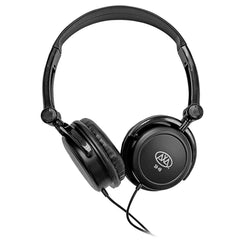 AxcessAbles On-Ear Closed-Back Studio/DJ Headphones with 6ft Cable and 1/4-inch Jack Adapter | 38mm Neodymium Driver Swiveling Cups| Guitar | Recording (SH-49)