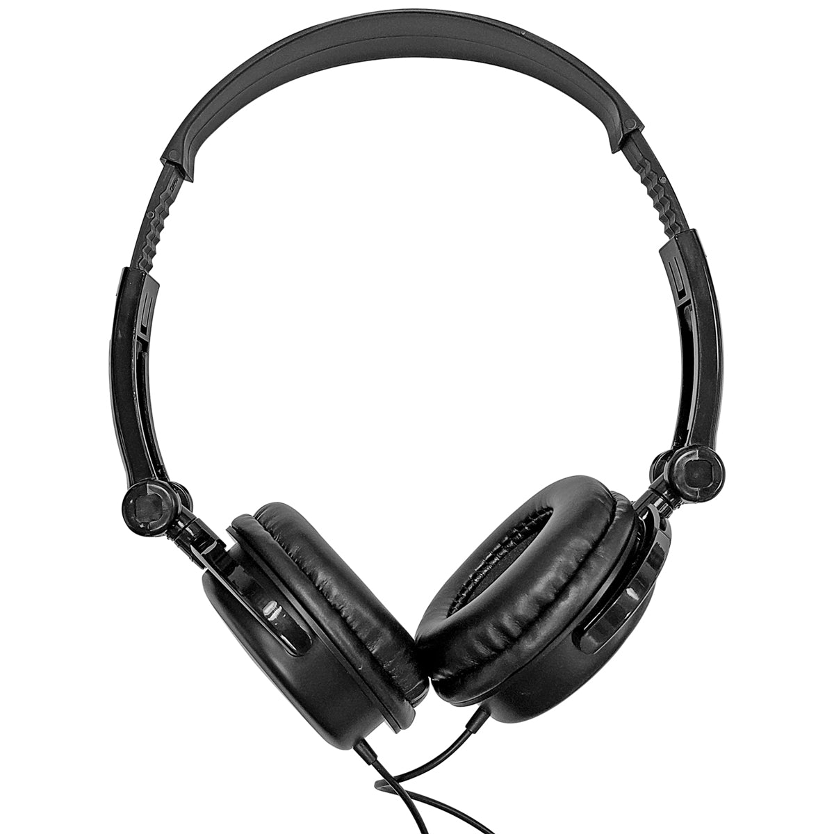 AxcessAbles On-Ear Closed-Back Studio/DJ Headphones with 6ft Cable and 1/4-inch Jack Adapter | 38mm Neodymium Driver Swiveling Cups| Guitar | Recording (SH-49)