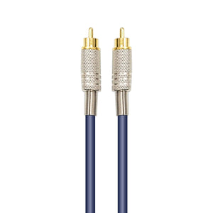 AxcessAbles S/PDIF RCA Male to RCA Male Digital Coaxial Cable for Home Theater/Subwoofer/Hi-Fi (10ft)