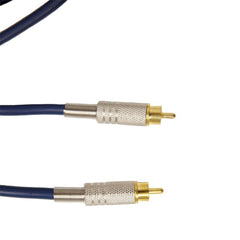 AxcessAbles S/PDIF RCA Male to RCA Male Digital Coaxial Cable for Home Theater/Subwoofer/Hi-Fi (10ft)