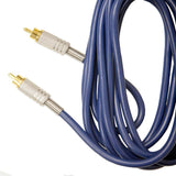 AxcessAbles S/PDIF RCA Male to RCA Male Digital Coaxial Cable for Home Theater/Subwoofer/Hi-Fi (10ft)